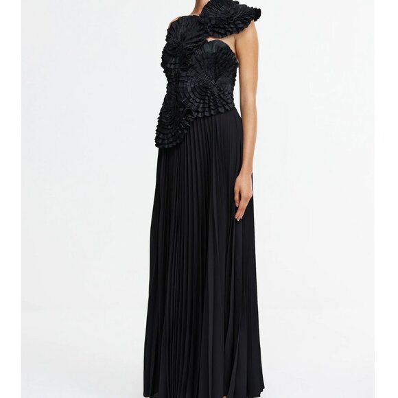Acler Trusley Black Maxi Dress - Picture 10 of 12